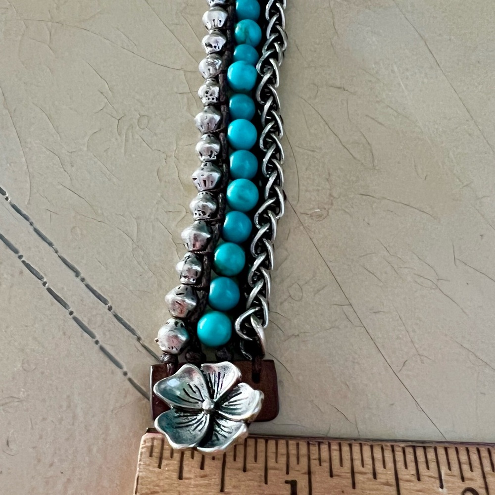 Lucky Brand Turquoise Beaded Bracelet - Picture 7 of 7